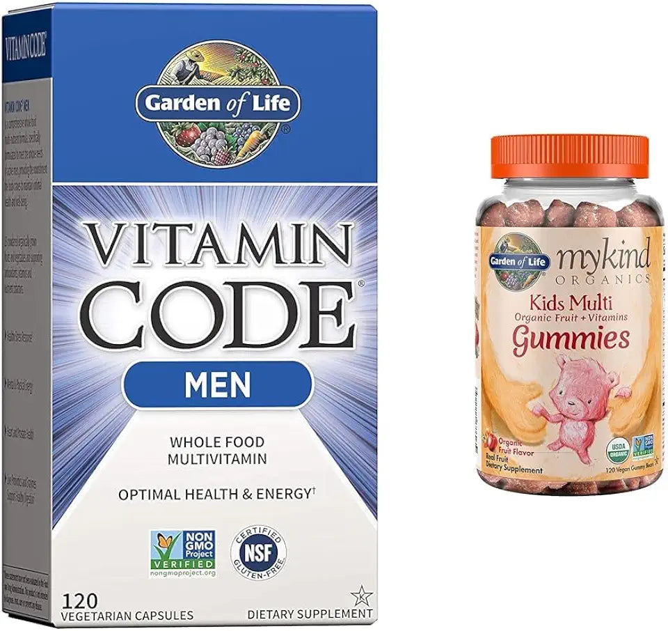 120 Count Multivitamin and Kids Organic Fruit Gummy Vitamins F43307