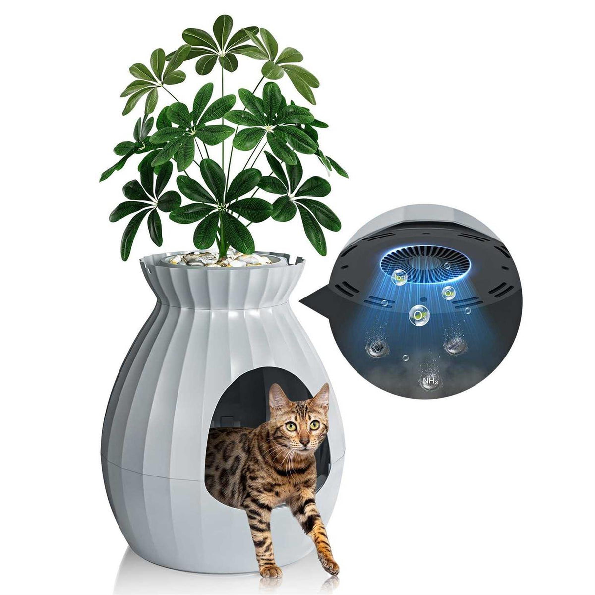 Hidden Litter Box A941