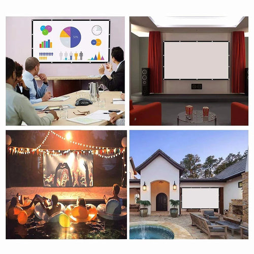 150 inch 4K 16:9 Foldable Portable Projector Screen B2532