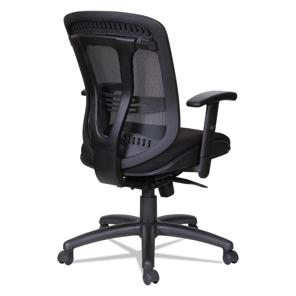 Black Mesh Mid-Back Chair O242