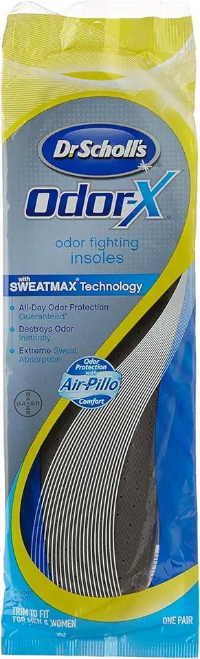 Odor Fighting Insoles Trim to Fit 1 Pair P87541