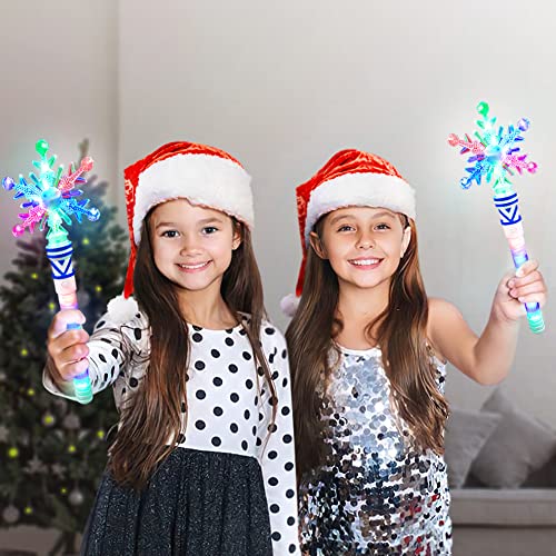 Light Up Snowflake Wand for Kids D387