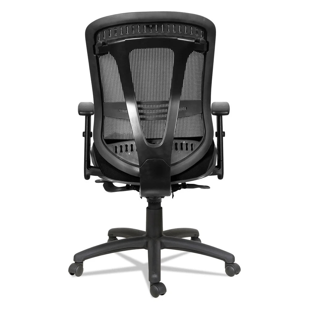 Black Mesh Mid-Back Chair O242