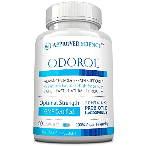 60 Capsules Freshen Bad Breath and Body Odor P20165