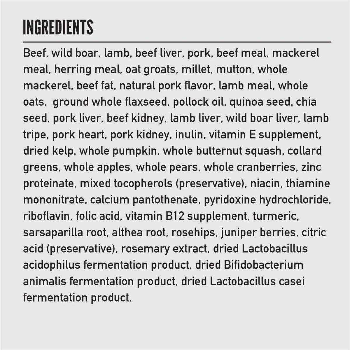 Dry Dog Food M758