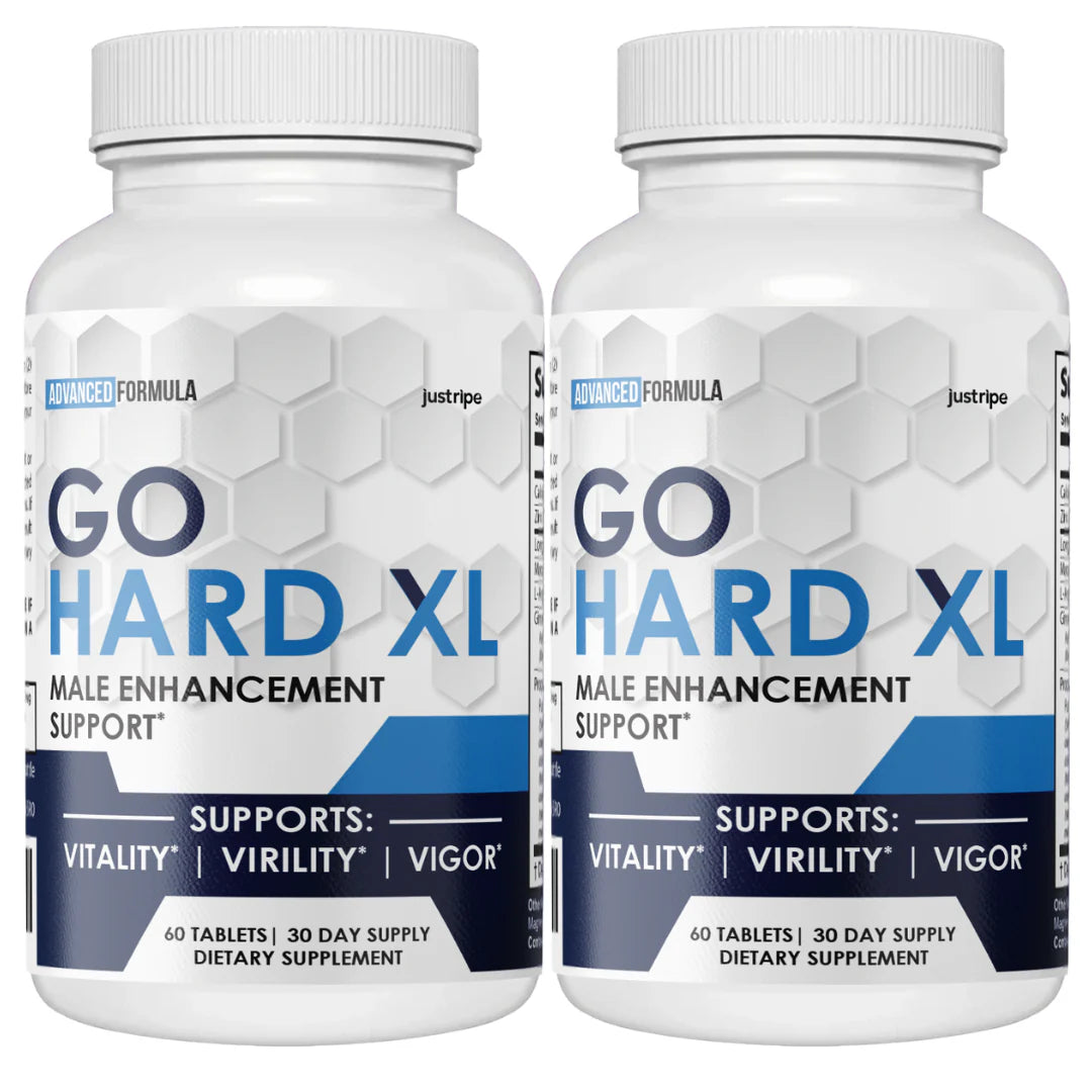 Male Vitality & Virility Support Supplement 2 Bottles N21311