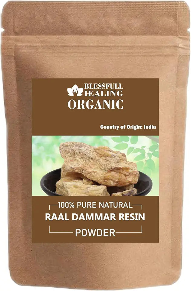 Organic Dammar Resin Powder 300 Gram / 10.58 oz J76330