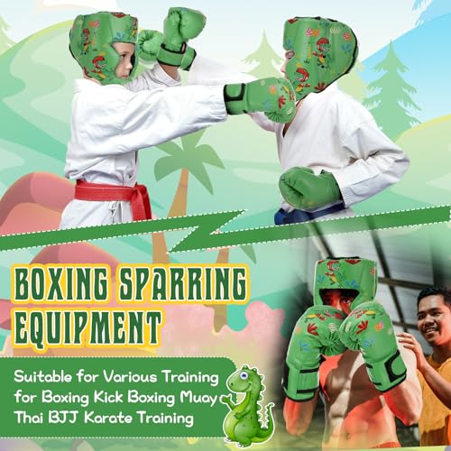 6oz Boxing Gloves and Headgear Set I401