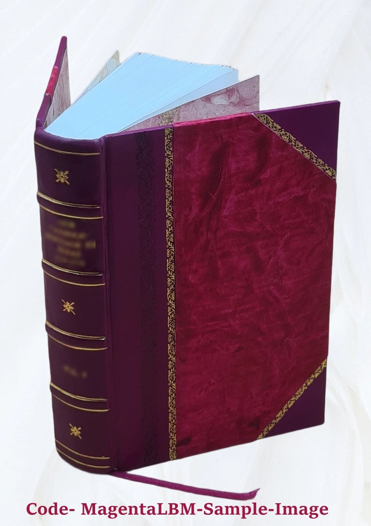 Cattle Ox Sheep and Swine Leather Bound N895