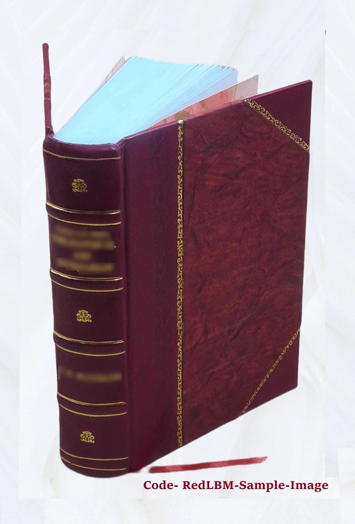 Cattle Ox Sheep and Swine Leather Bound N895