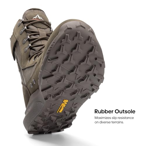 Men's Breathable Leather Tactical Work Boots T739507