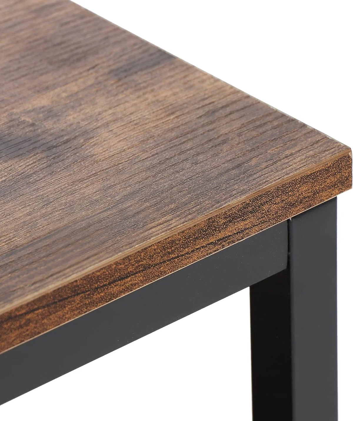 Industrial 2-Tier Coffee Table Rustic Brown K253