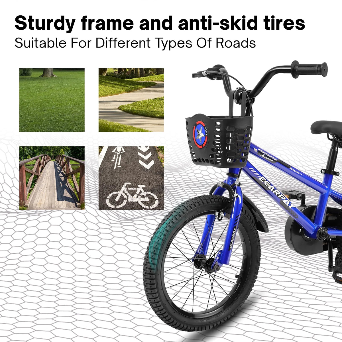 14 inch Kids Bike with Training Wheels H2018