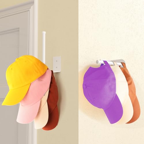 2 Pack Stainless Steel Hat Rack Organizer Q715346