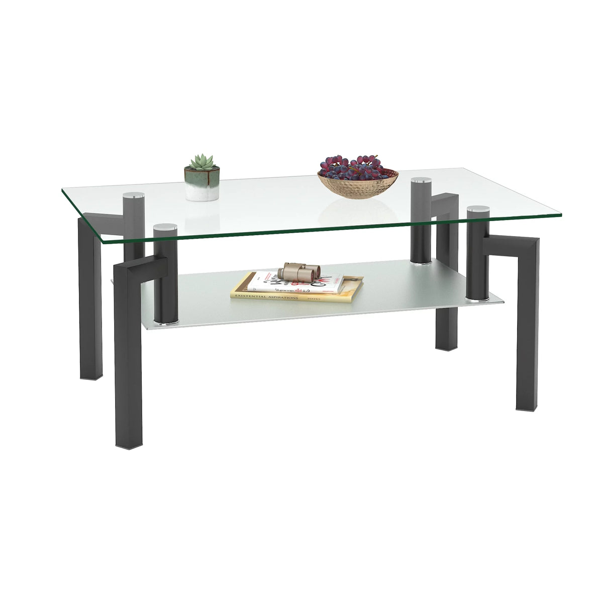 Black Glass Coffee Table F86520