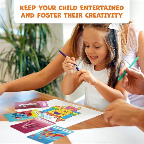 Drawing Game with 160 Prompt Cards G1041